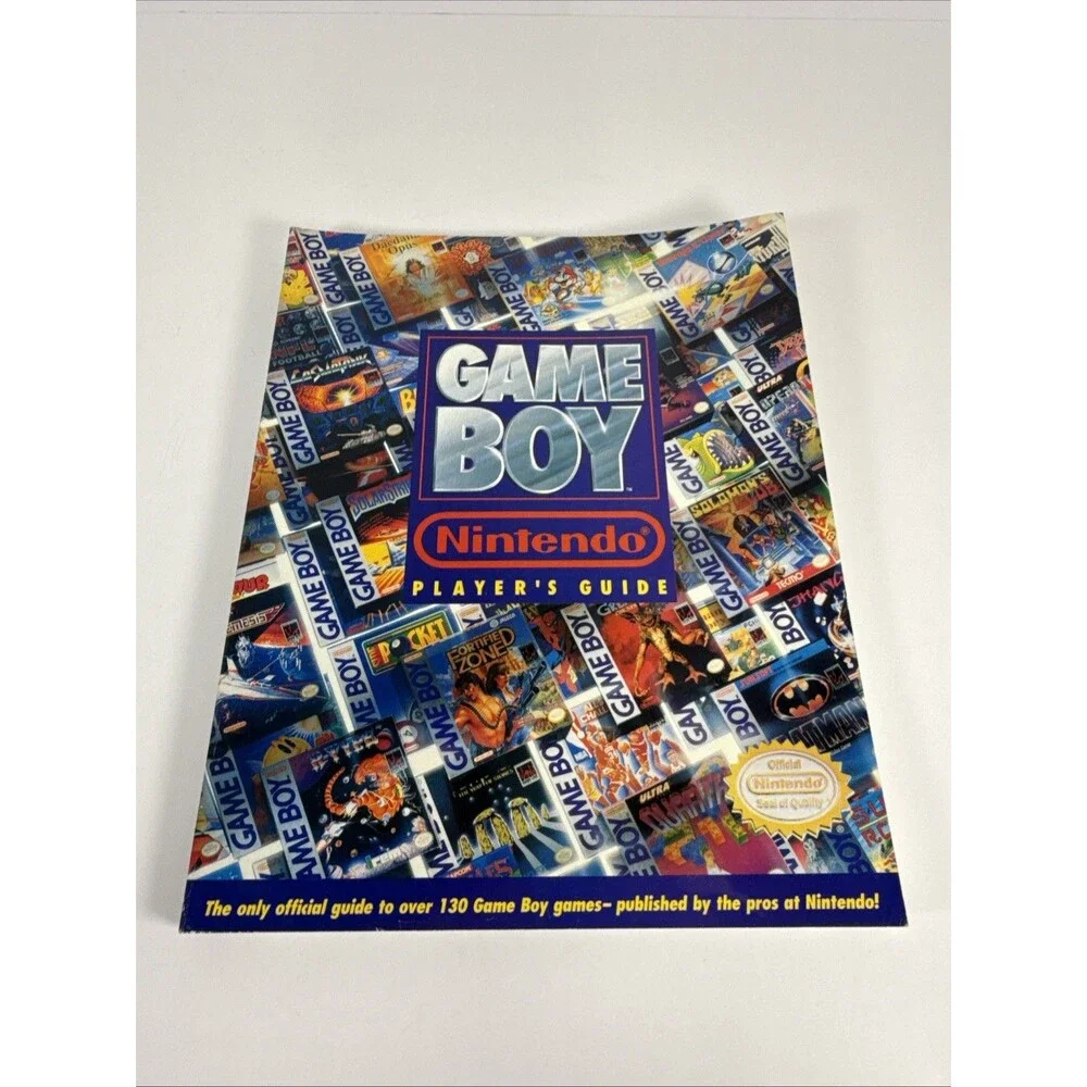 Vintage Official Nintendo Power Magazine Game Boy Player's Guide Book 1991 Rare